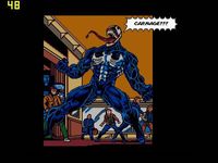 une photo d'Ã©cran de Spider-Man and Venom - Maximum Carnage sur Nintendo Super Nes